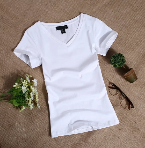 T-Shirt Utan Tryck (Dam) baebae.se De billigaste kläderna i Norden 9 T-Shirt Utan Tryck (Dam) baebae.se rea 9