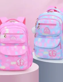 Snygg Ryggsäck Till Flickor | Ryggsäck Till Skolan | Blå, Rosa, Lila baebae.se rea