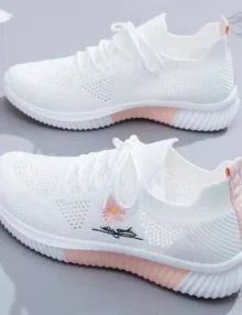 Lätta Sneakers Dam | Löparskor | Joggingskor | Svart, Vit baebae.se rea