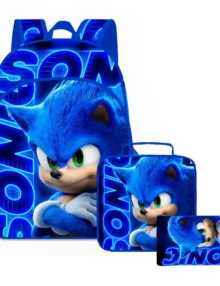 Sonic Ryggsäck (Set) | Skolryggsäck | Ryggsäck Till Skolan baebae.se rea