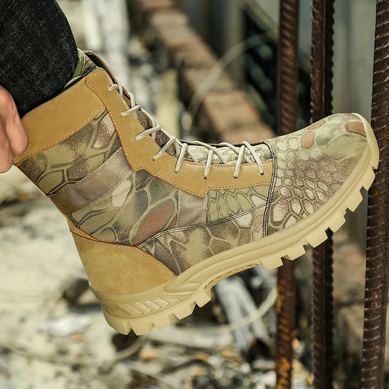 Vandringskängor Herr | Boots | Beige baebae.se rea 2