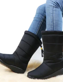 Fodrade Vinterskor Dam | Boots Till Kvinnor baebae.se rea