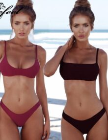 Bikini Med Låg Midja baebae.se rea