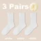 3 Pairs white