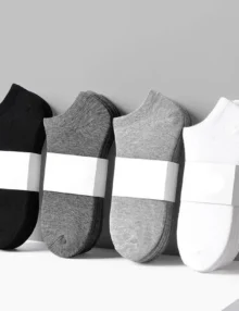 Storpack Strumpor | 5st Par | Svart, Vit, Grå baebae.se rea